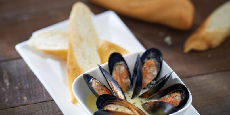 Single Garlic Herb Mussels_G6 Single Garlic Herb Mussels_G6